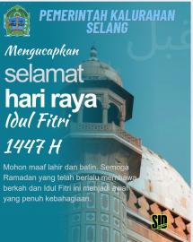 Selamat Hari Raya Idul Fitri 1447 H / 2026